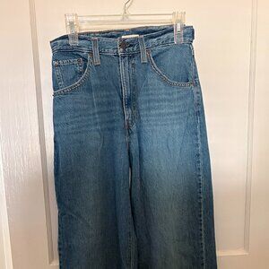 Levi's Blue Flare & Wide Leg Jeans
